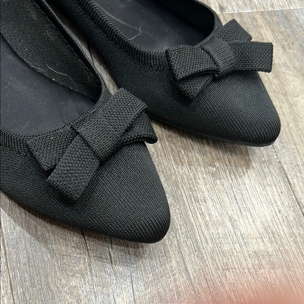 MIA Women's Jinnie size 7.5 Black Ballet Flats